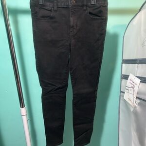 American eagle next level jegging black 10 short